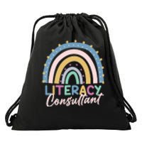 Literacy Consultant Literacy Teacher Drawstring Bag