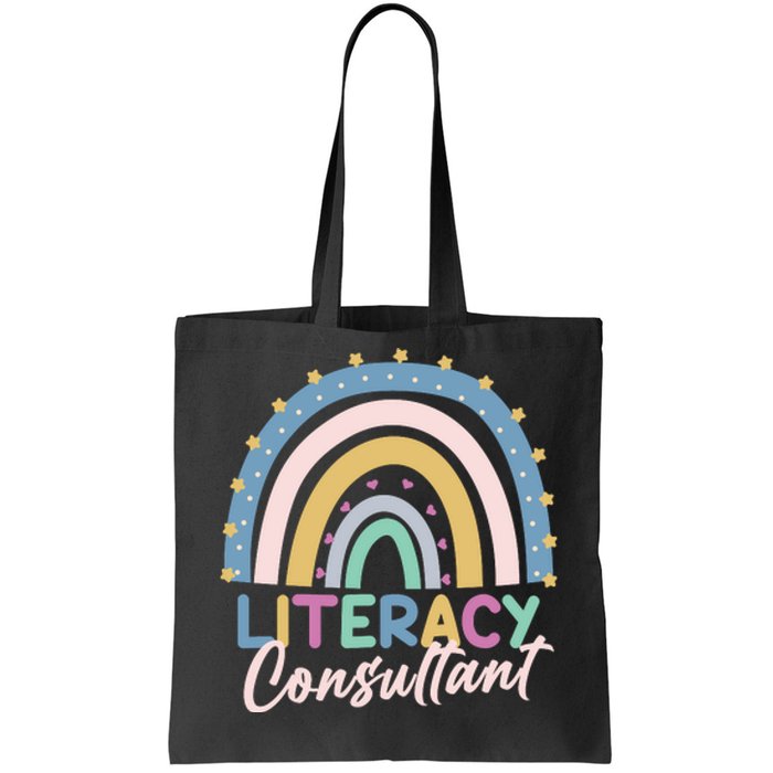 Literacy Consultant Literacy Teacher Tote Bag