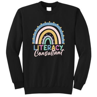 Literacy Consultant Literacy Teacher Tall Sweatshirt