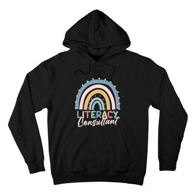 Literacy Consultant Literacy Teacher Tall Hoodie