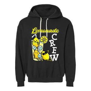 Lemonade Crew Lemonade Squad Lemon Lover Garment-Dyed Fleece Hoodie