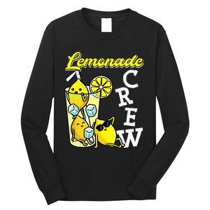 Lemonade Crew Lemonade Squad Lemon Lover Long Sleeve Shirt