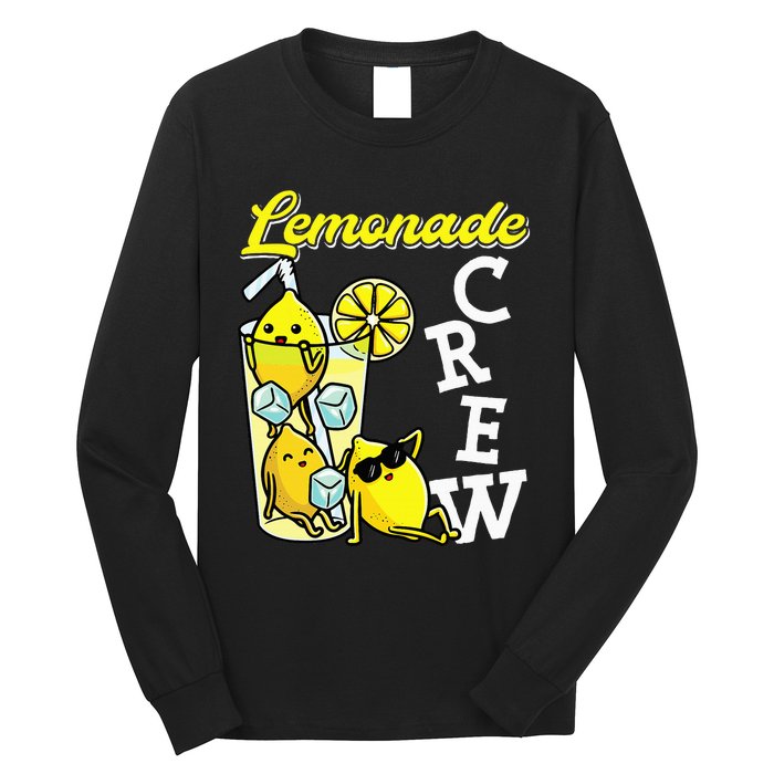 Lemonade Crew Lemonade Squad Lemon Lover Long Sleeve Shirt