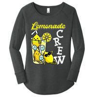 Lemonade Crew Lemonade Squad Lemon Lover Women's Perfect Tri Tunic Long Sleeve Shirt