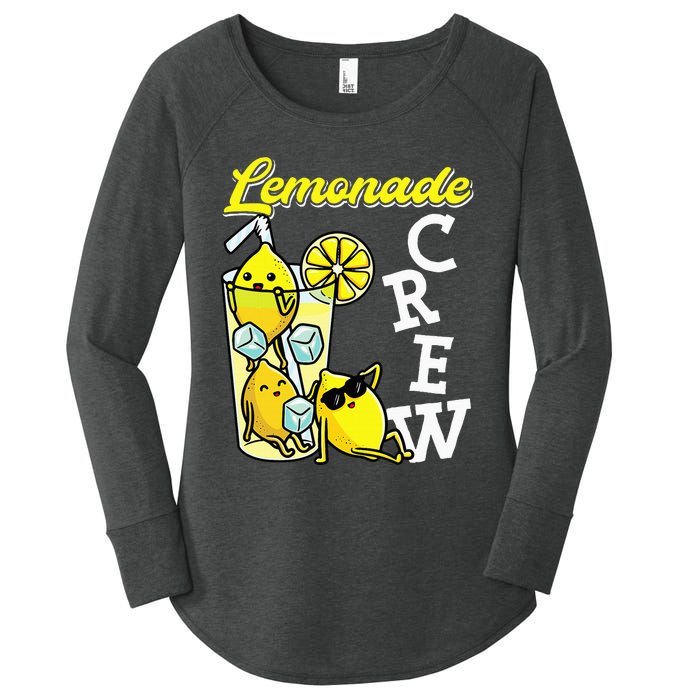 Lemonade Crew Lemonade Squad Lemon Lover Women's Perfect Tri Tunic Long Sleeve Shirt