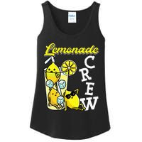 Lemonade Crew Lemonade Squad Lemon Lover Ladies Essential Tank