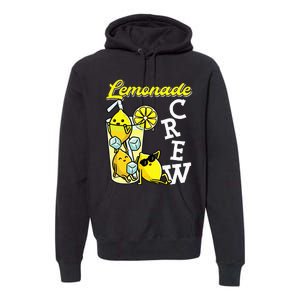 Lemonade Crew Lemonade Squad Lemon Lover Premium Hoodie