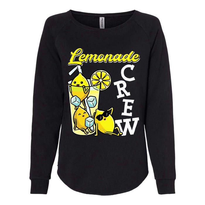 Lemonade Crew Lemonade Squad Lemon Lover Womens California Wash Sweatshirt