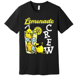 Lemonade Crew Lemonade Squad Lemon Lover Premium T-Shirt