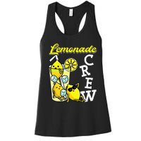 Lemonade Crew Lemonade Squad Lemon Lover Women's Racerback Tank