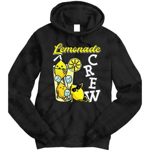 Lemonade Crew Lemonade Squad Lemon Lover Tie Dye Hoodie