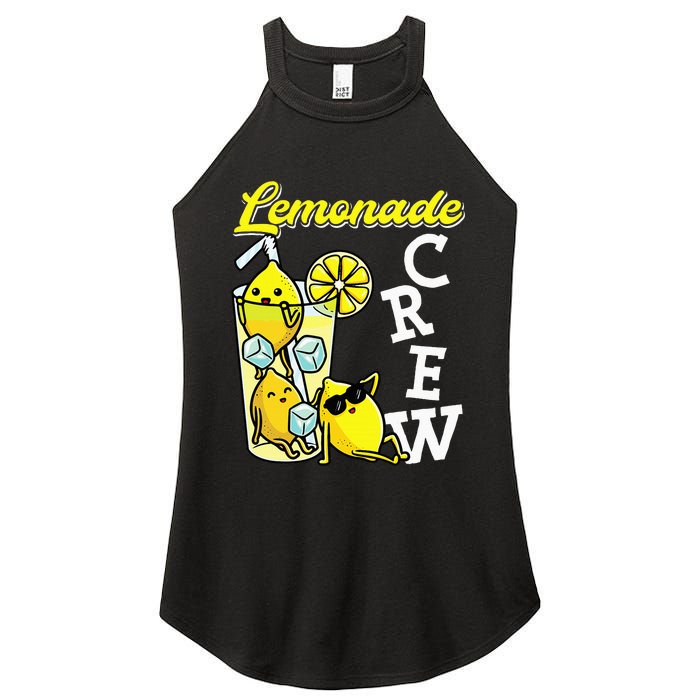 Lemonade Crew Lemonade Squad Lemon Lover Women's Perfect Tri Rocker Tank