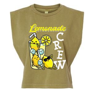 Lemonade Crew Lemonade Squad Lemon Lover Garment-Dyed Women's Muscle Tee