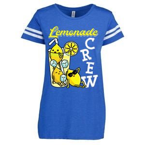 Lemonade Crew Lemonade Squad Lemon Lover Enza Ladies Jersey Football T-Shirt