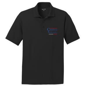 Less Cat Lady 2024 Ladies Is Voting Kamala Gift PosiCharge RacerMesh Polo