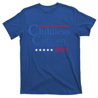 Less Cat Lady 2024 Ladies Is Voting Kamala Gift T-Shirt