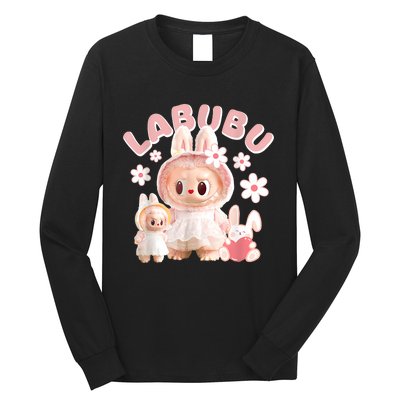 Labubu Cute Labubu The Monsters Meme Long Sleeve Shirt