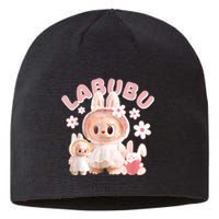 Labubu Cute Labubu The Monsters Meme Sustainable Beanie