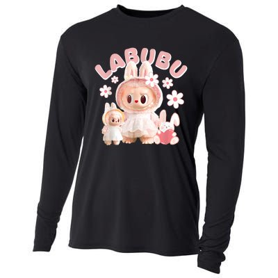 Labubu Cute Labubu The Monsters Meme Cooling Performance Long Sleeve Crew