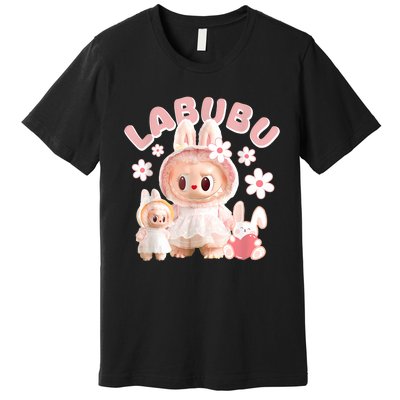 Labubu Cute Labubu The Monsters Meme Premium T-Shirt