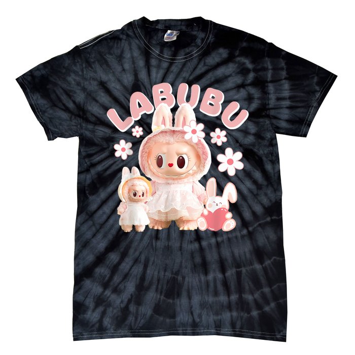 Labubu Cute Labubu The Monsters Meme Tie-Dye T-Shirt