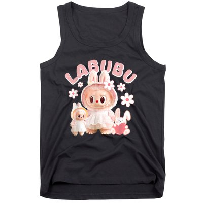 Labubu Cute Labubu The Monsters Meme Tank Top