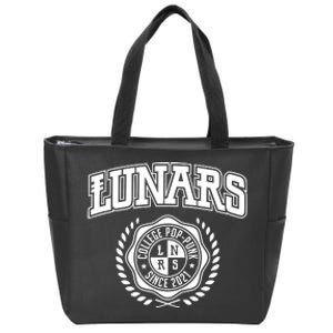 Lunars College Zip Tote Bag