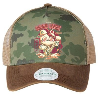 Lucky Cat Legacy Tie Dye Trucker Hat