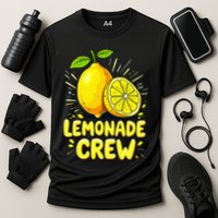 Lemonade Crew Lemonade Stand Lemon Cooling Performance Crew T-Shirt