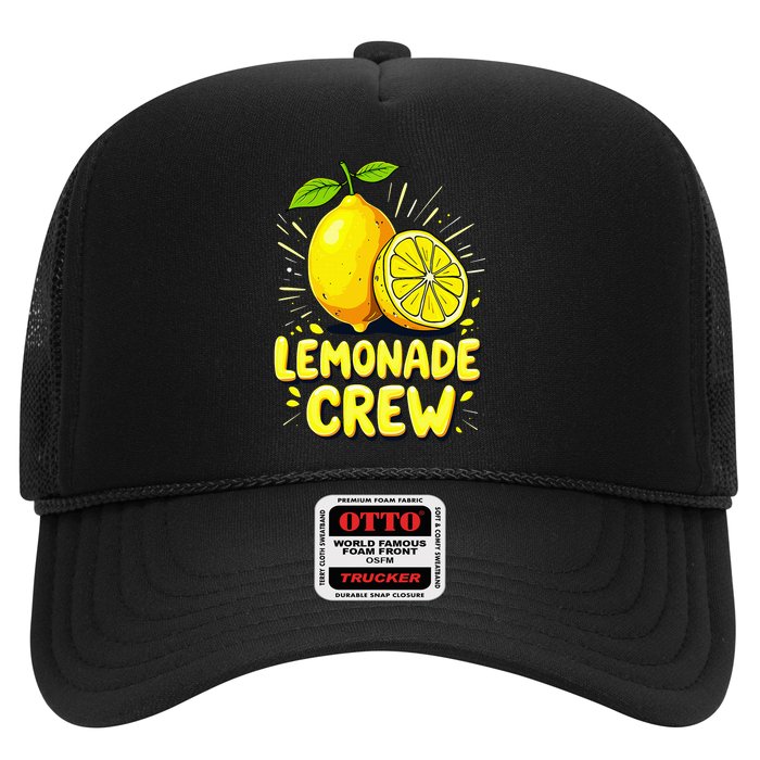 Lemonade Crew Lemonade Stand Lemon Trucker Hat