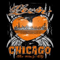 Loving Chicago Zip Tote Bag