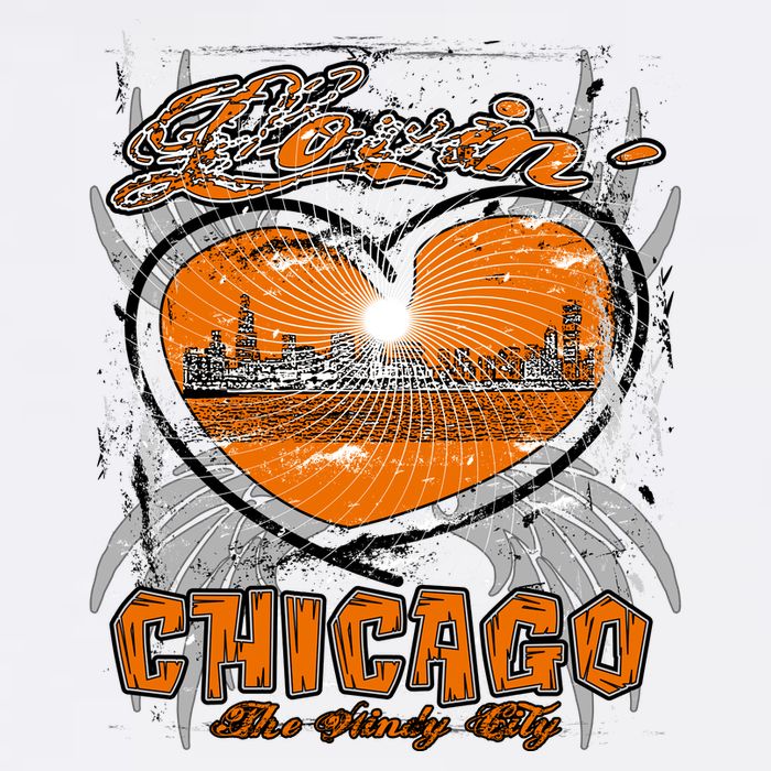 Loving Chicago Flatbill Hat