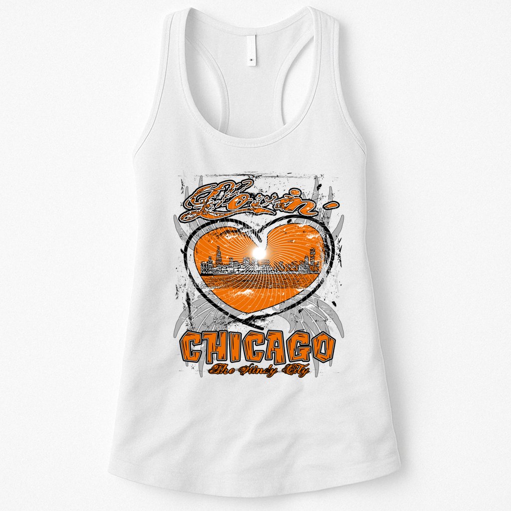 Loving Chicago Womens Tank Top
