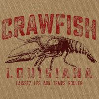 Louisiana Crawfish Laissez Les Bon Temps Rouler Cotton Canvas Backpack