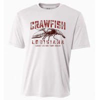 Louisiana Crawfish Laissez Les Bon Temps Rouler Cooling Performance Crew T-Shirt