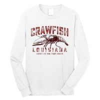 Louisiana Crawfish Laissez Les Bon Temps Rouler Long Sleeve Shirt