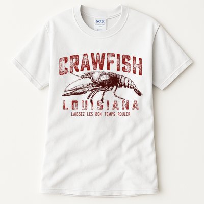 Louisiana Crawfish Laissez Les Bon Temps Rouler Tall T-Shirt