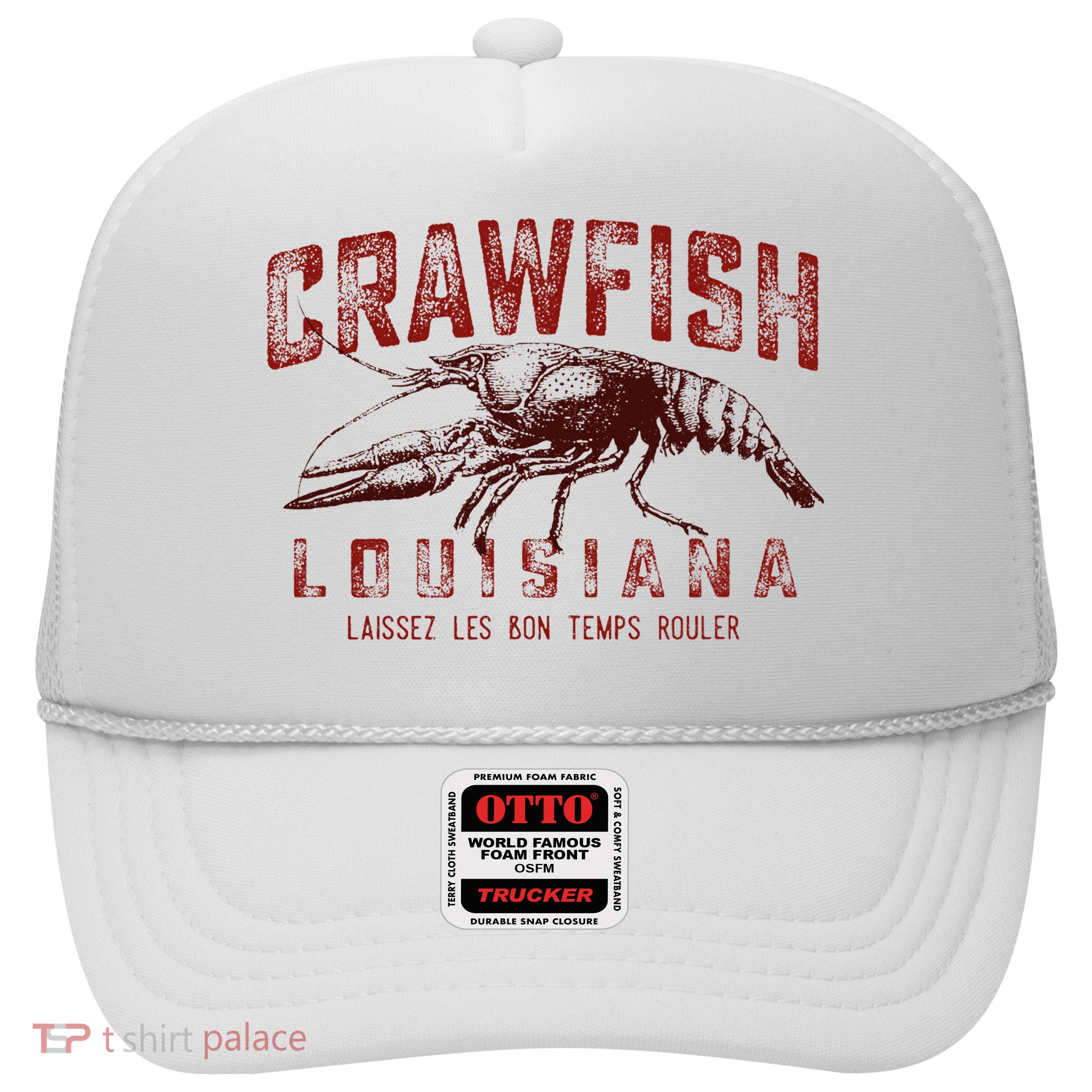 Louisiana Crawfish Laissez Les Bon Temps Rouler Trucker Hat