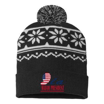 La Comma USA-Made Snowflake Beanie