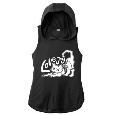 Lovejoy Cat Ladies PosiCharge Tri-Blend Wicking Draft Hoodie Tank