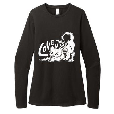 Lovejoy Cat Womens CVC Long Sleeve Shirt