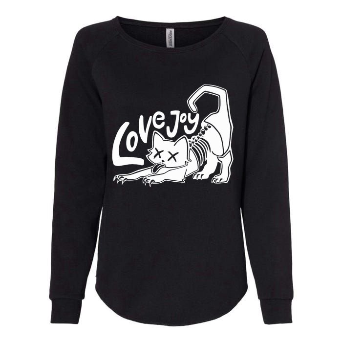 Lovejoy Cat Womens California Wash Sweatshirt