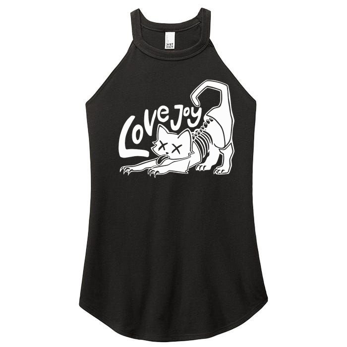 Lovejoy Cat Women's Perfect Tri Rocker Tank