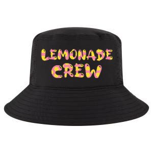 Lemonade Crew Lemon Lover Floral Summer Pink Lemon design Cool Comfort Performance Bucket Hat