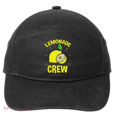 Lemonade Crew Lemon Lover Gift 7-Panel Snapback Hat