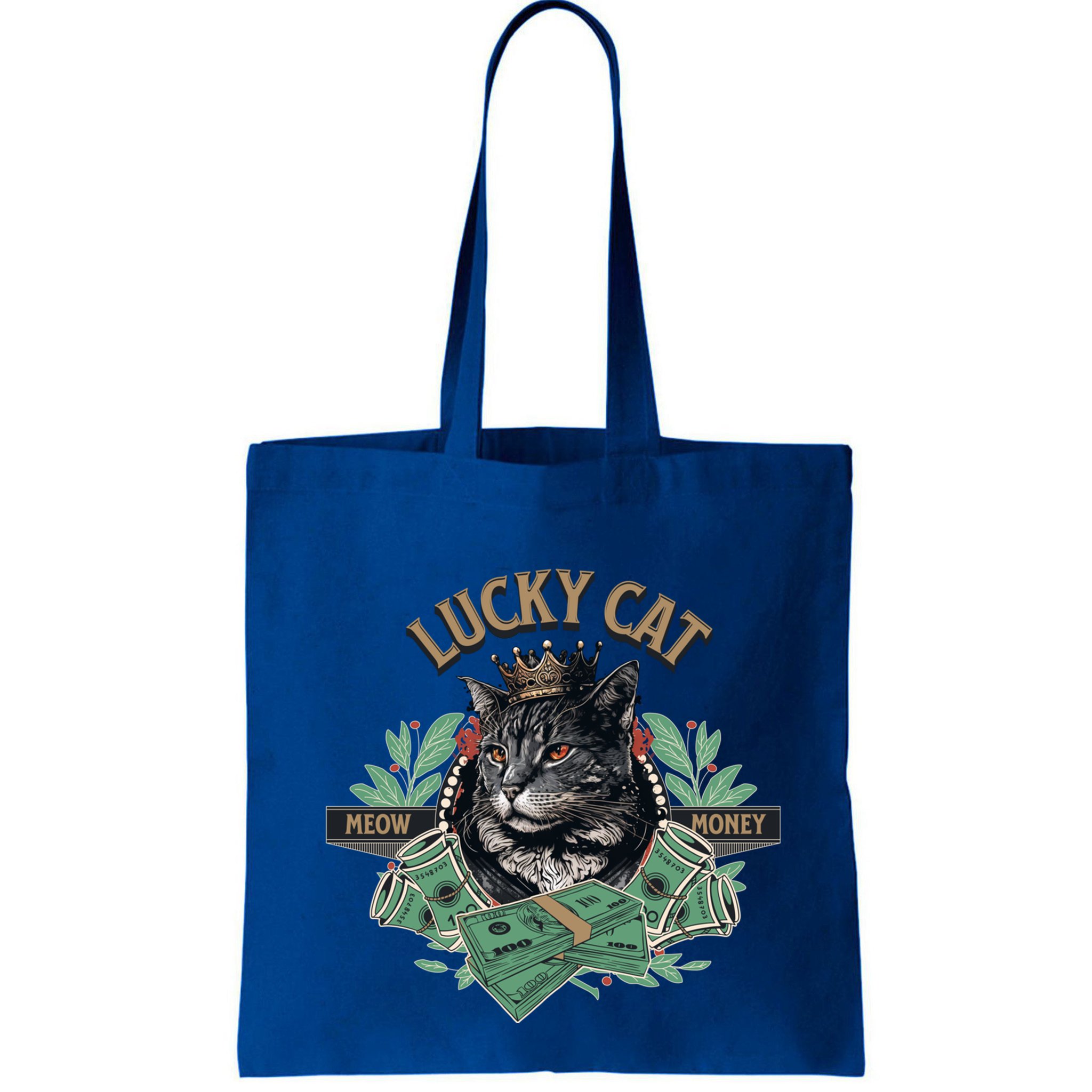Lucky Cat Meow Money Cat Lovers Gift Bag