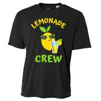 Lemonade Crew Matching Funny Lemon Juice Lover Squeezy Boss Cooling Performance Crew T-Shirt