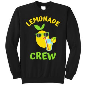 Lemonade Crew Matching Funny Lemon Juice Lover Squeezy Boss Sweatshirt