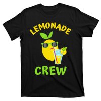 Lemonade Crew Matching Funny Lemon Juice Lover Squeezy Boss T-Shirt