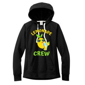 Lemonade Crew Matching Funny Lemon Juice Lover Squeezy Boss Women's Fleece Hoodie